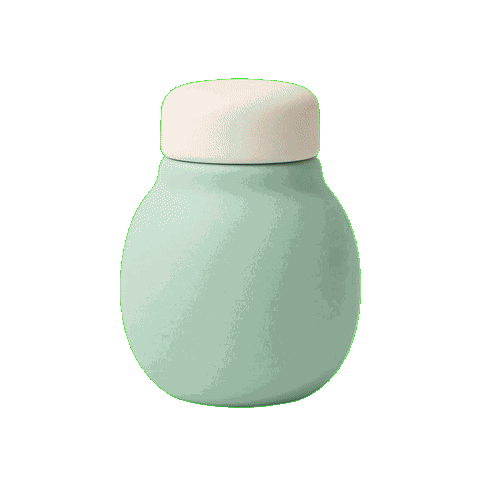 Transparent looping product GIF bouncing in place on a Shopify listing